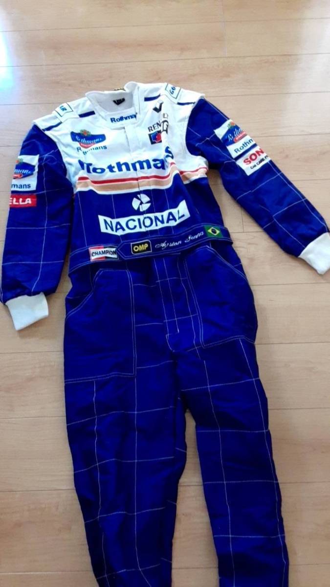 海外 送料込み 　高品質　アイルトン・セナ　 F1 　刺繍ワッペン　レーシングスーツ　サイズ各種 レプリカ カスタム対応_画像7