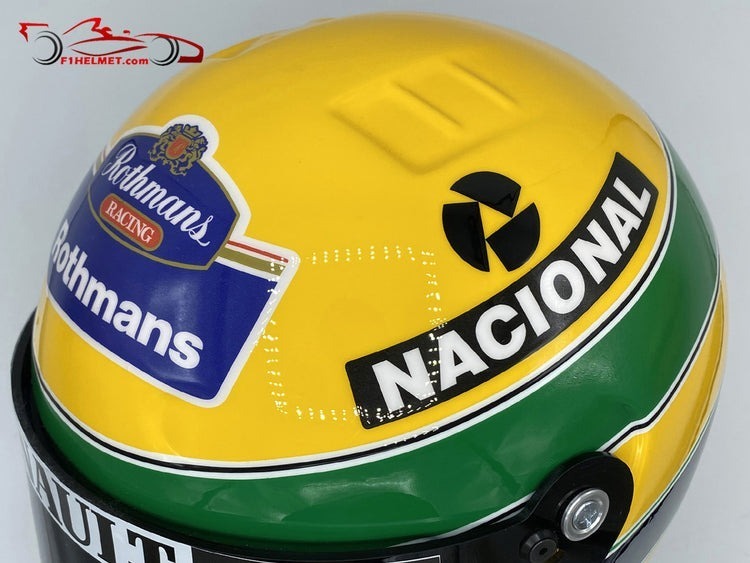  abroad high quality postage included i-ll ton * Senna F1 1994 racing helmet high quality life-size size size all sorts replica 