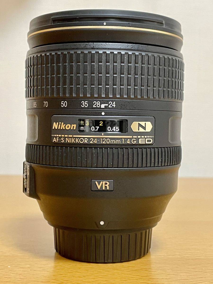 ★極上品★ニコン AF-S NIKKOR 24-120mm f/4G ED VR 標準ズームレンズ 小三元 即日発送_画像4