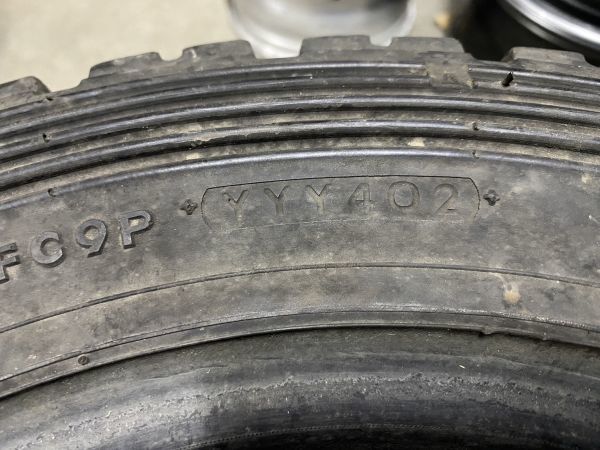 ★送料無料★ 175/65R14 7分山 ヨコハマ ADVAN GR-17 4本/中古競技用タイヤ N6609_B2_画像5