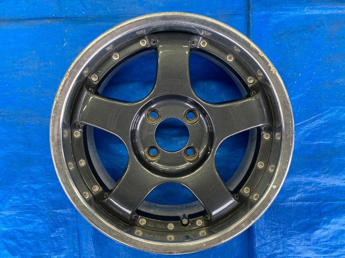 AH-125　旧車　希少　SSR　プロフェッサー　SP1-R　15×7J＋34　　4H　PCD100　4本　送料無料　個人宅発送不可_3