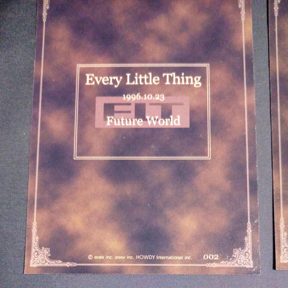 Every Little Thingカード　中古カード2枚