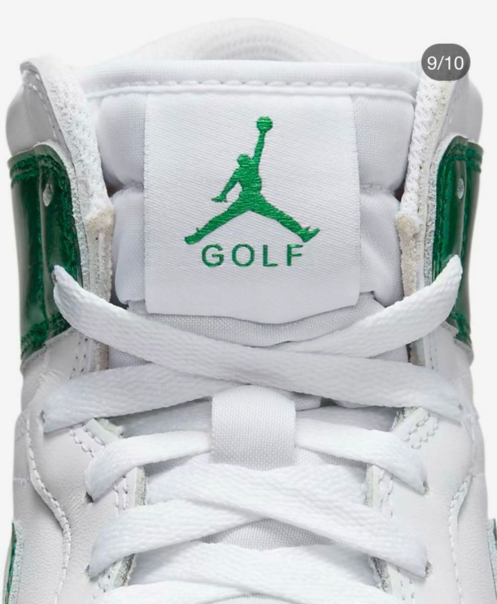 Nike Air Jordan 1 High Golf "Metallic Green"