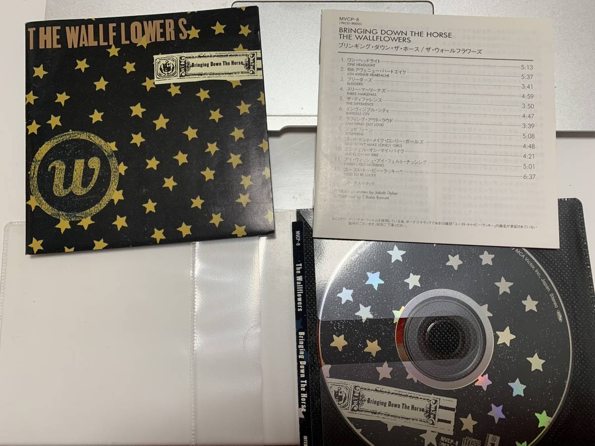 即決 送料込 The Wallflowers アルバム Bringing Down The Horse（日本国内盤）シングル HEROES（輸入盤） CD２枚セット