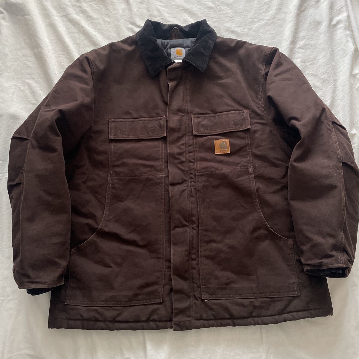 Carhartt トラディショナルコート ダック　ジャケット　XL 中綿　フード付き　propsstore ジョニーデップ　カーハート　野村訓一_画像5