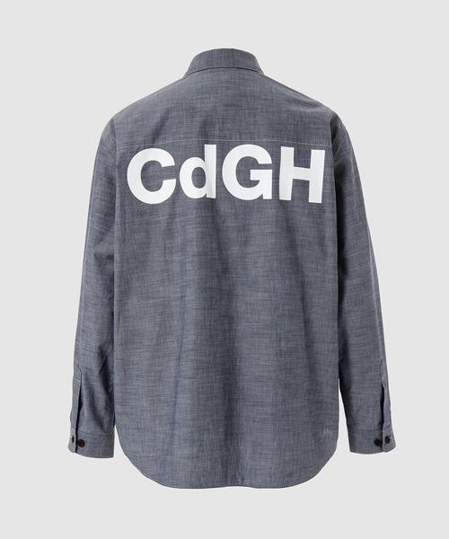 COMME des GARCONS HOMME[CdGH]バックプリント シャツ