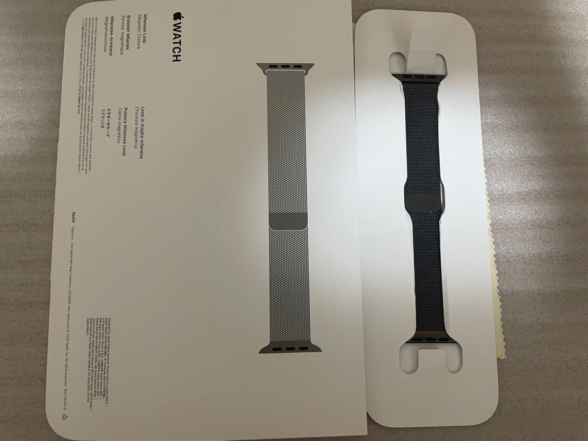 Apple Watch ミラネーゼループ41mmケース用グラファイト純正 Yahoo