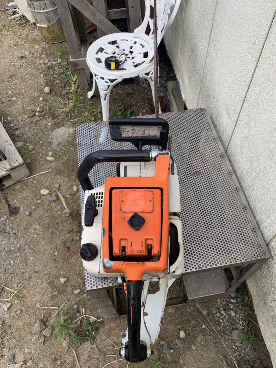 STIHL スチール エンジンチェーンソー チェンソー 051AVEQ 実働 STIHL スチール エンジンチェーンソー チェンソー 051AVEQ 実働