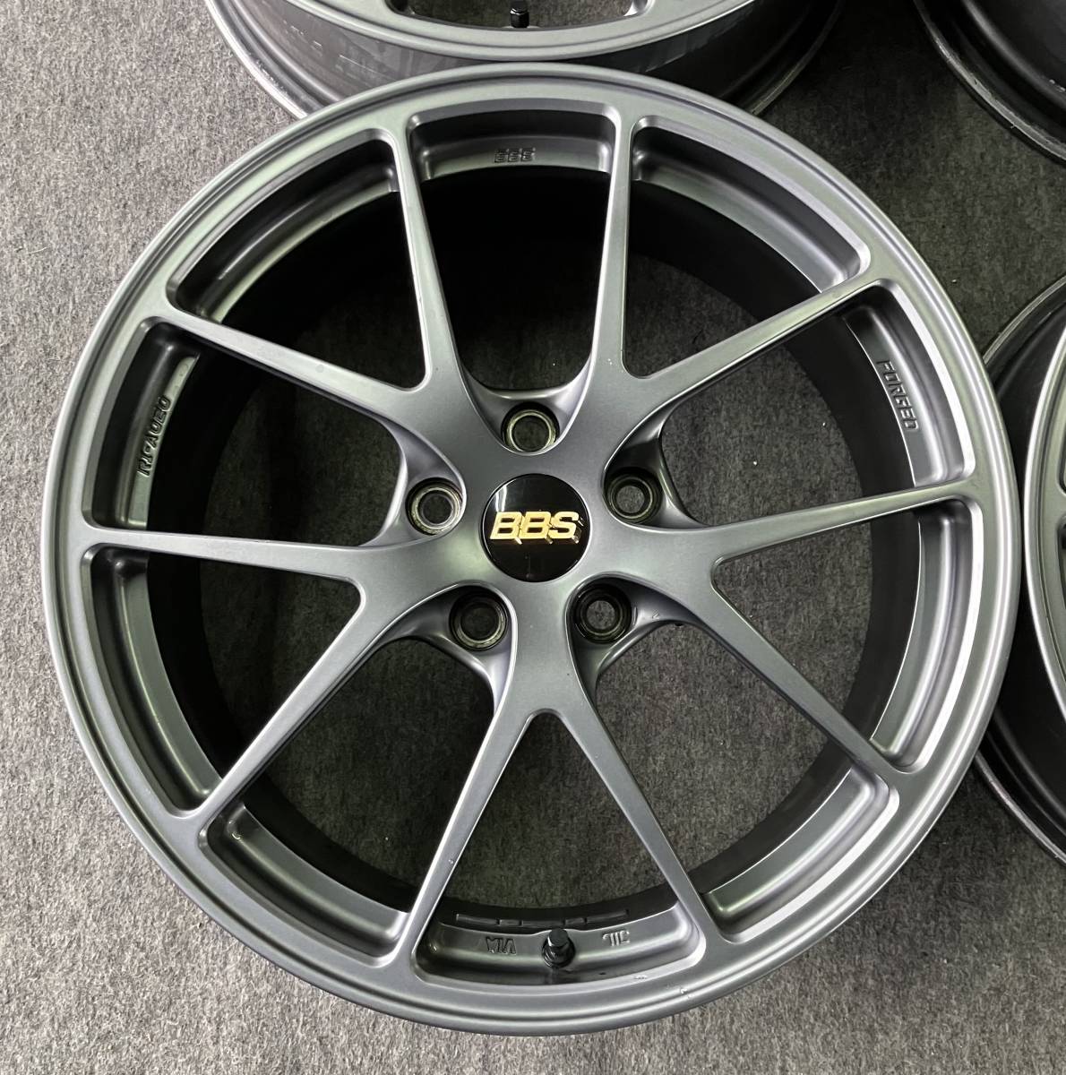 BBS RI-A020 18インチ 7.5JJ +48 5H 112 FORGED 4本 鍛造 ベンツ、アウディ等_画像2