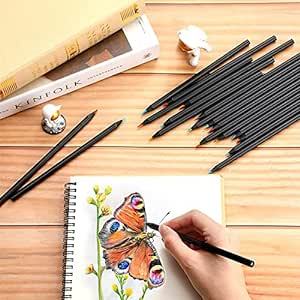 タイプC YFFSFDC 色鉛筆7in1 ブラックウッド レインボー鉛筆カラフル色鉛筆スケッチ、芸術、塗り絵、着色、学生用7色芯_画像5
