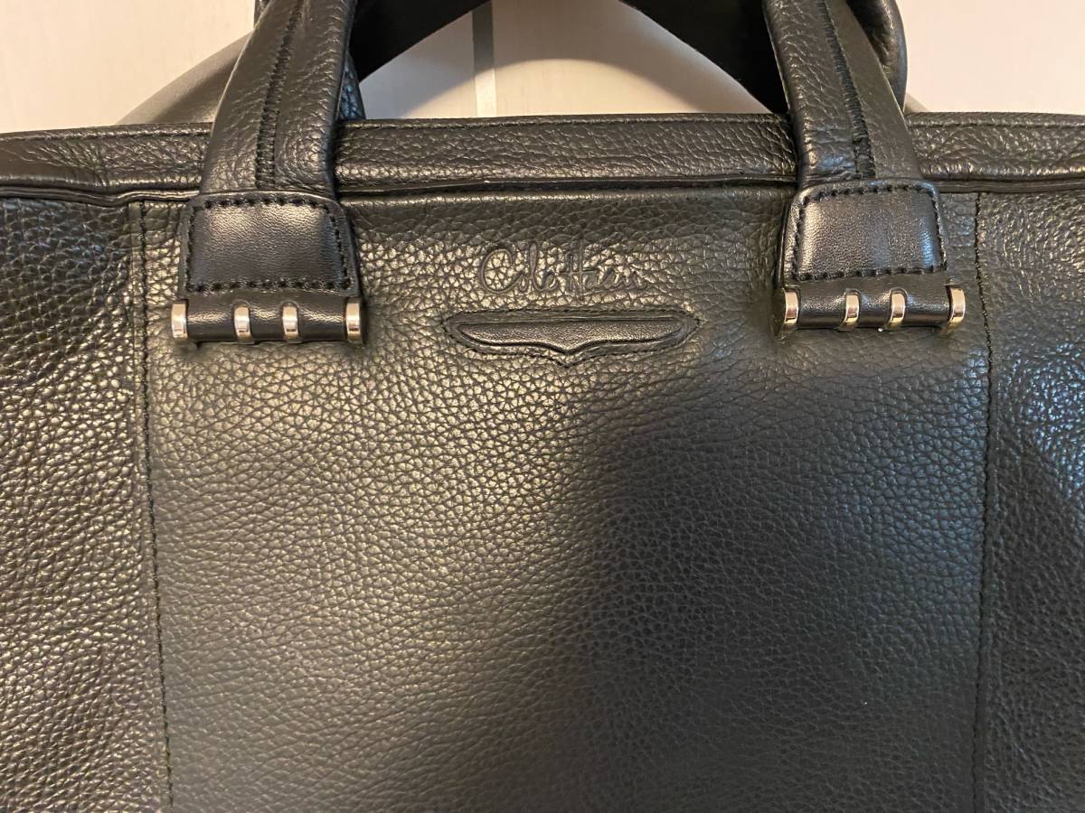 COLE HAAN / コールハーン■レザー トートバッグ　黒　ショルダーバッグ_画像6