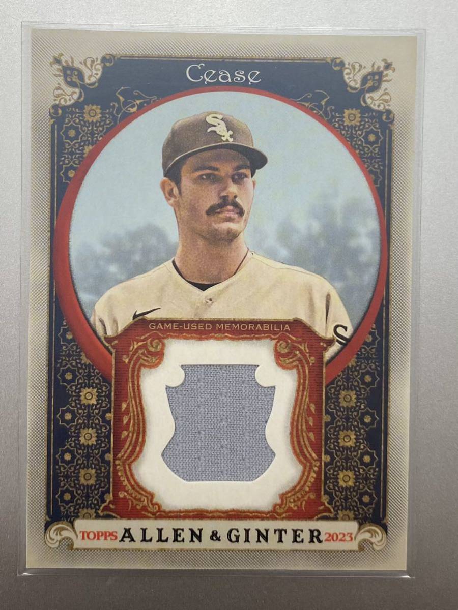 大活躍中！ Dylan Cease 2023 Topps Allen&Ginter メモラ シカゴ・ホワイトソックス Jersey _画像1