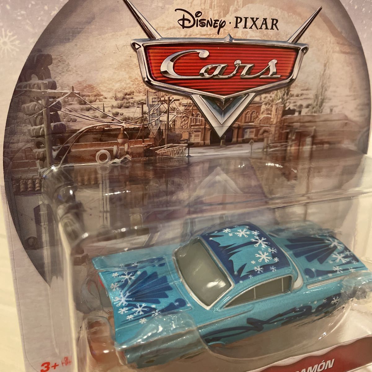 マテル カーズ　WINTERTIME ラモーン ウィンタータイムシリーズ　RAMONE ミニカー キャラクターカー　CARS MATTEL クリスマス_画像4