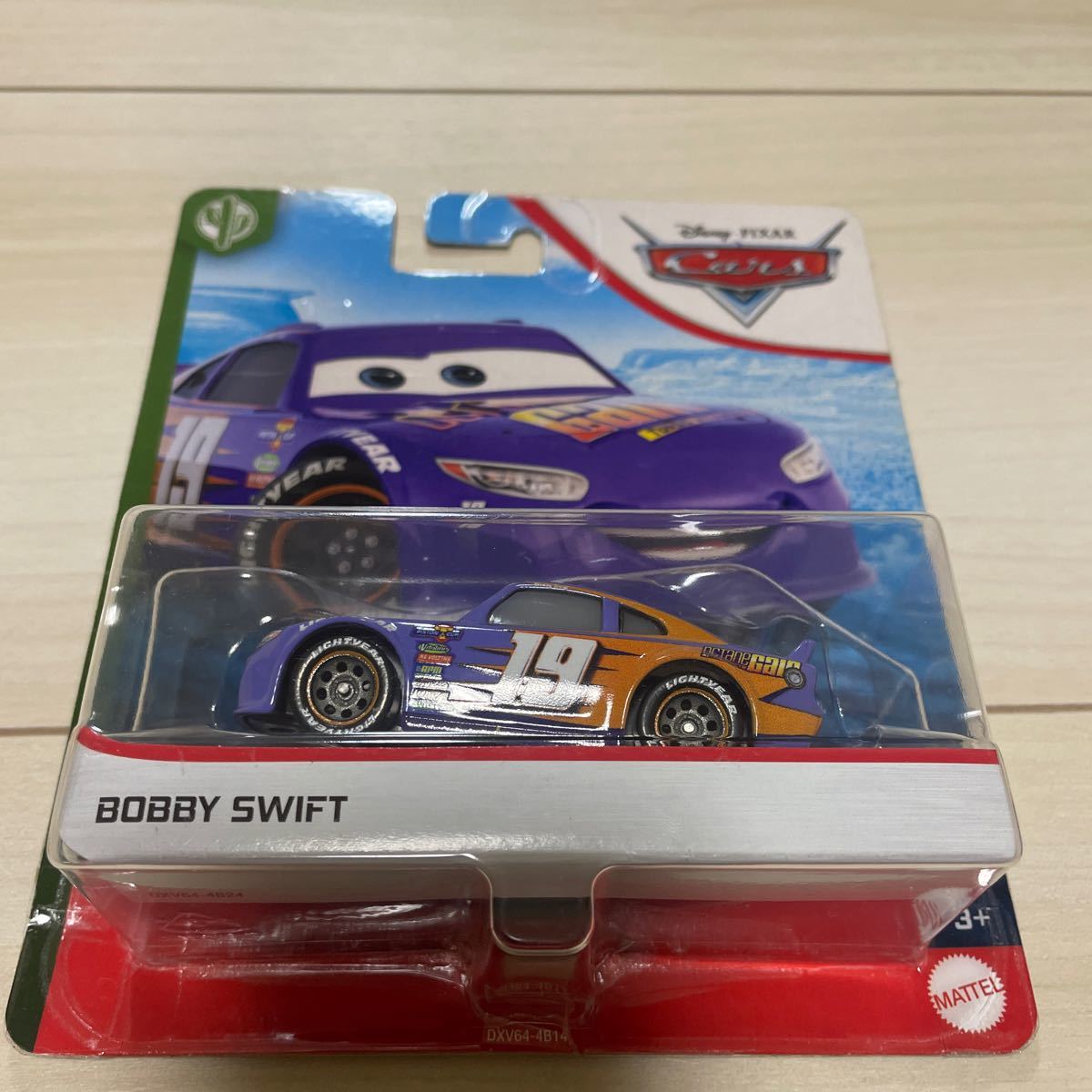 マテル カーズ ボビー スイフト MATTEL CARS BOBBY SWIFT 19 オクタン ゲイン ミニカー キャラクターカー_画像1