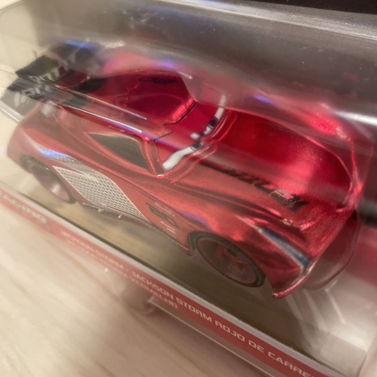 マテル カーズ　RACING RED JACKSON STORM レーシングレッド ジャクソン ストーム MATTEL CARS ミニカー キャラクターカー