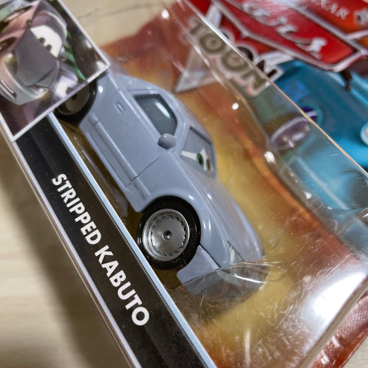 マテル カーズ ミニカー ストリップ ド カブト STRIPPED KABUTO キャラクターカー MATTEL CARS 暴走族_画像9