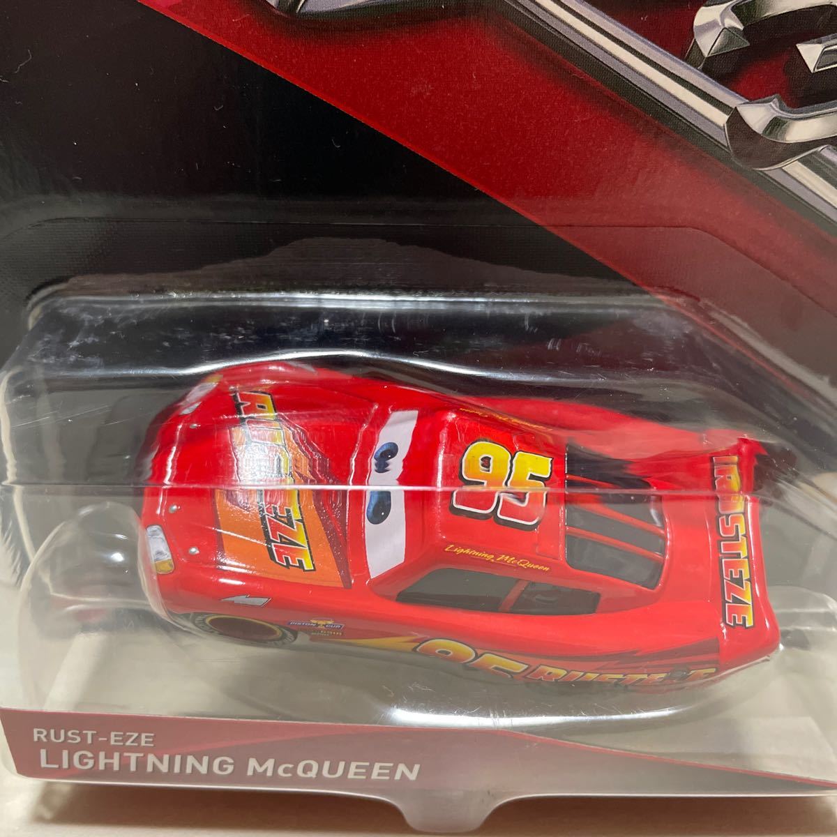 マテル カーズ Mattel Cars ライトニング マックィーン Lightning McQueen ミニカー キャラクターカー　95 ラスティーズ RUSTEZE_画像3