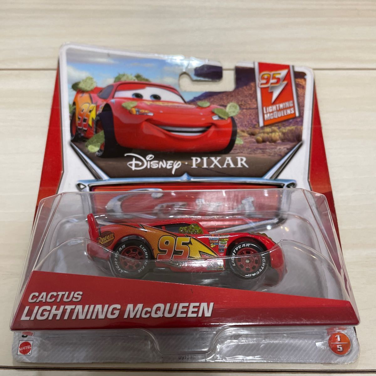 マテル カーズ CACTUS LIGHTNING McQUEEN カクタスライトニングマックイーン サボテン MATTEL CARS ミニカー キャラクターカーの画像1