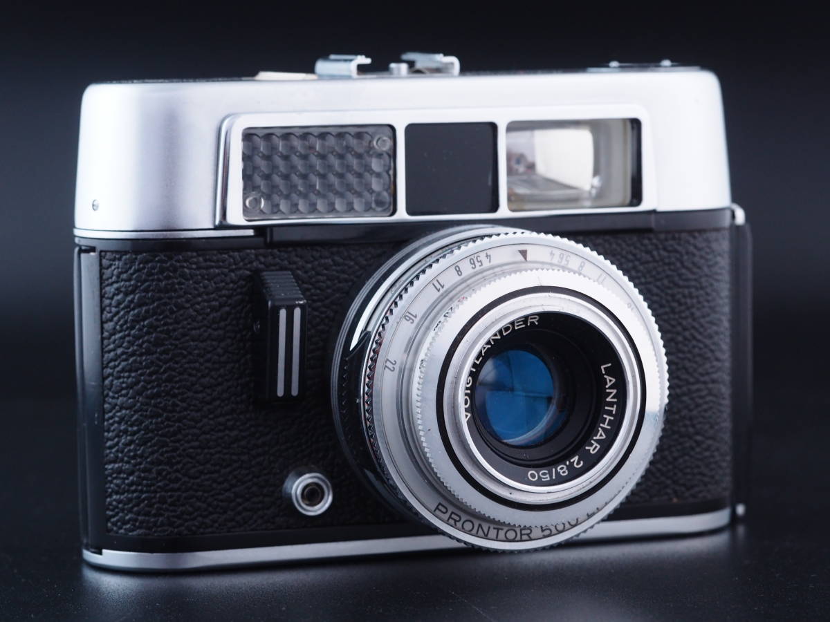 素晴らしい CL VITO VOIGTLANDER コンパクトカメラ LANTHAR f2.8 50mm コンパクトカメラ