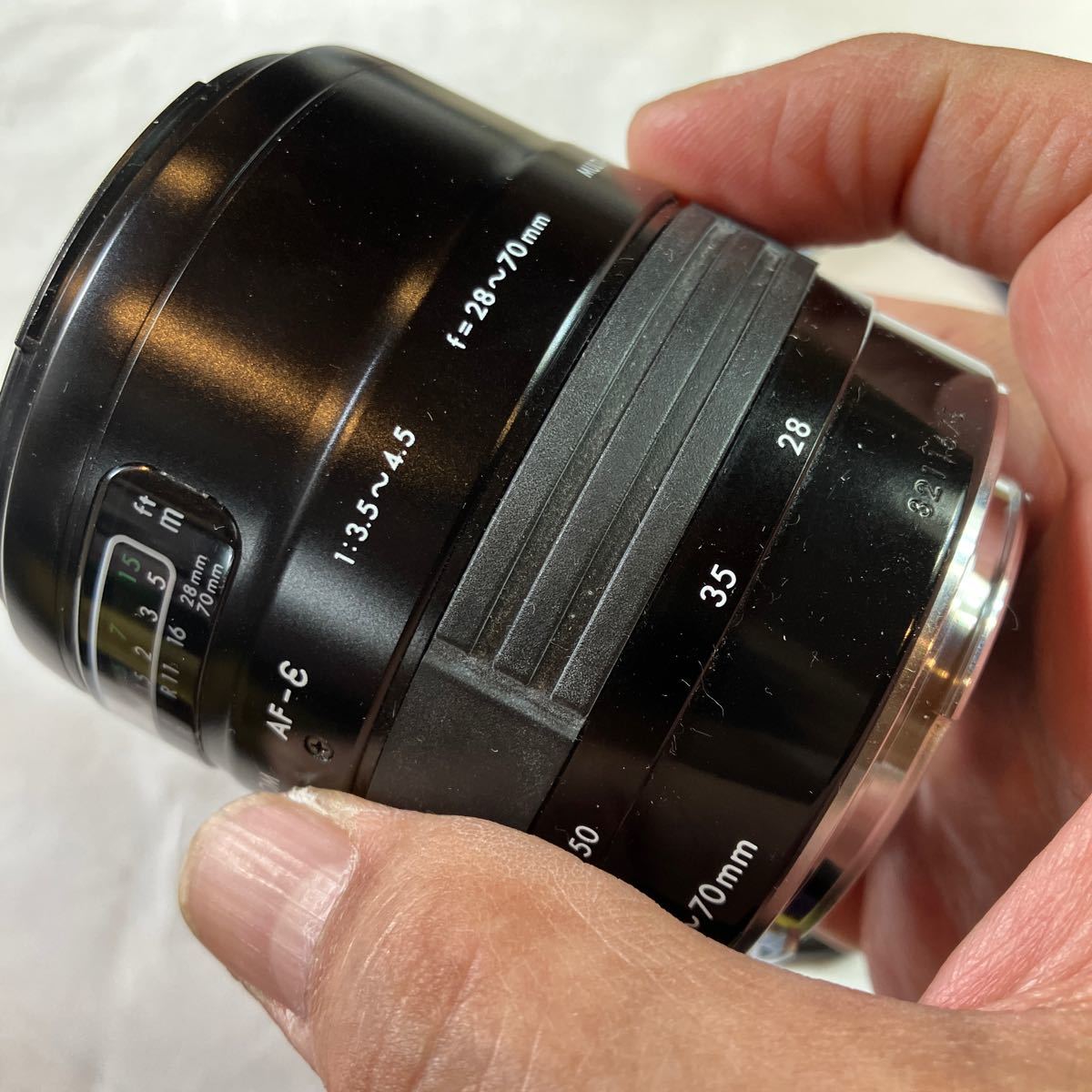 SIGMA ZOOM AF 28-70MM/F3.5-4.5 MULTI-COATED Canon EOS用 美品　外観、レンズともきれいです。動作確認済_画像6