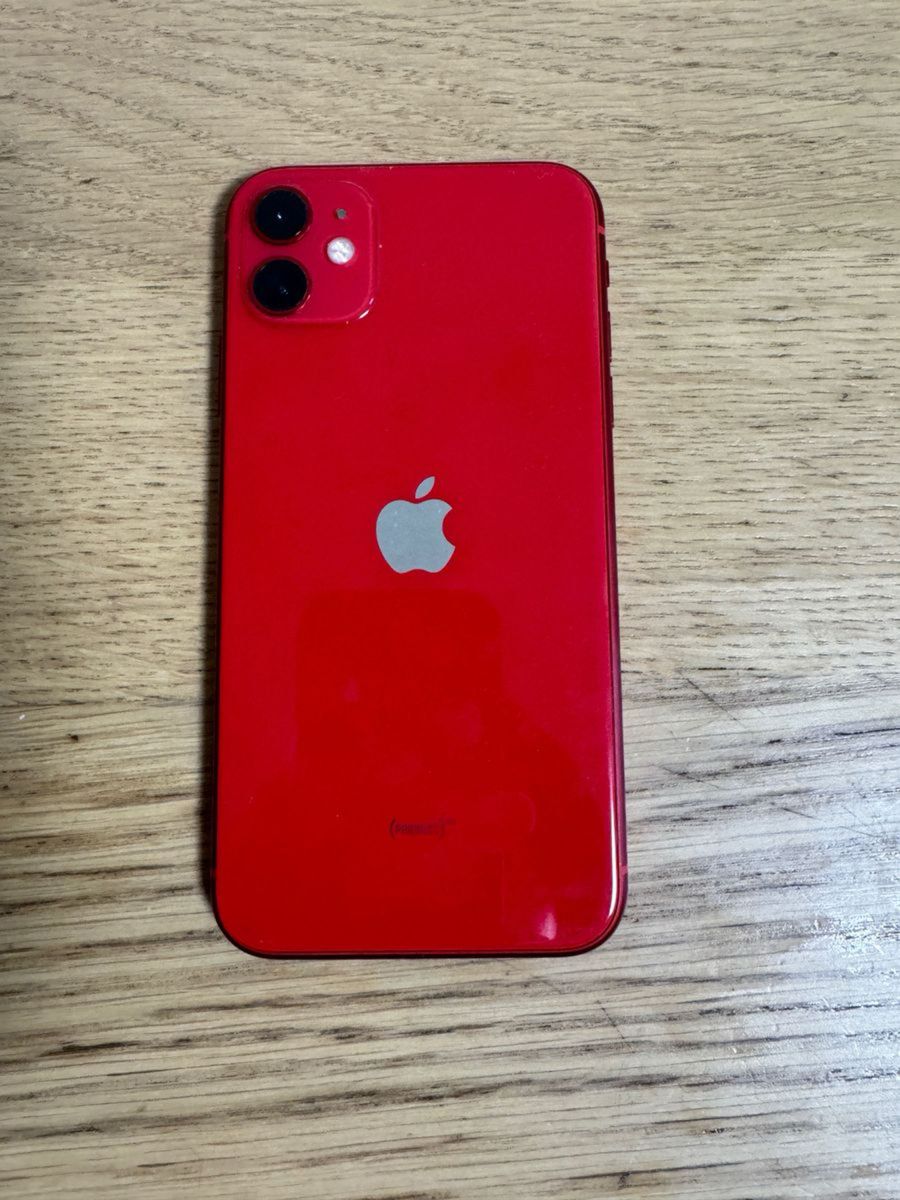 美品 iPhone 11 (PRODUCT)RED 64 GB SIMフリー 動作確認済 バッテリー89% Yahoo!フリマ（旧）