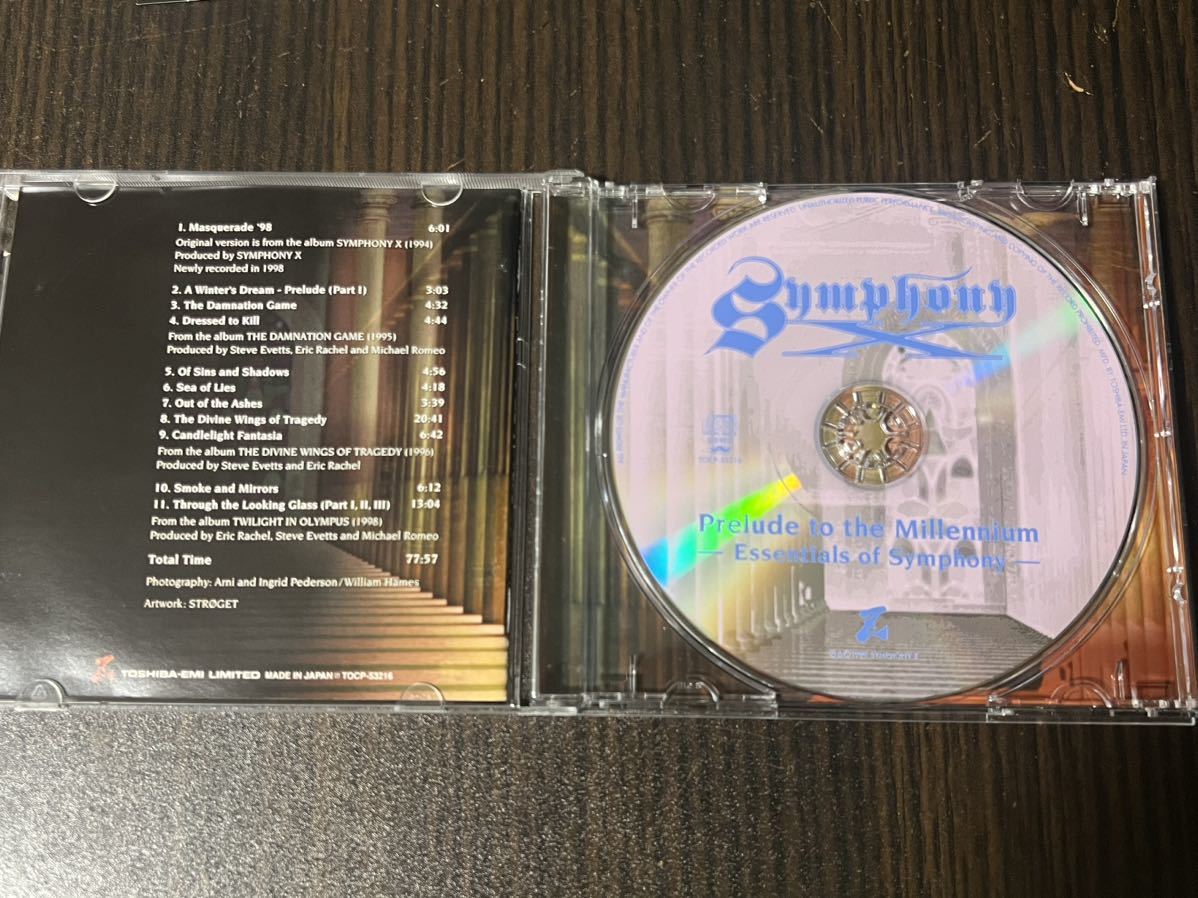 【Progressive Metal】Symphony X「Prelude to the Millenium(シンフォニー・エックス・ベスト)」1998年(2002年再発盤)【Best Album】_画像4