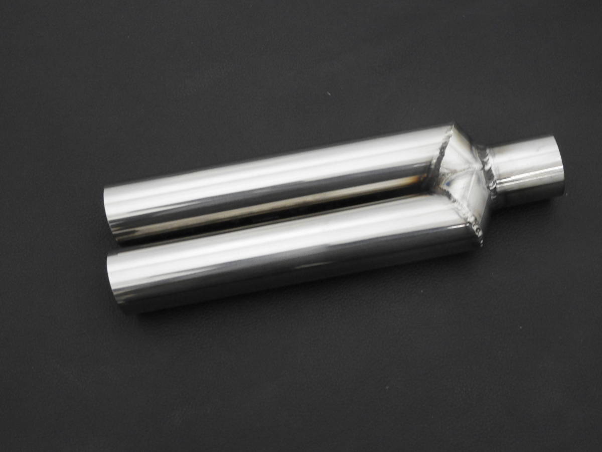  tail end [42.7Φ dual pipe tail 10 times is s cut .] SUS304 made of stainless steel 