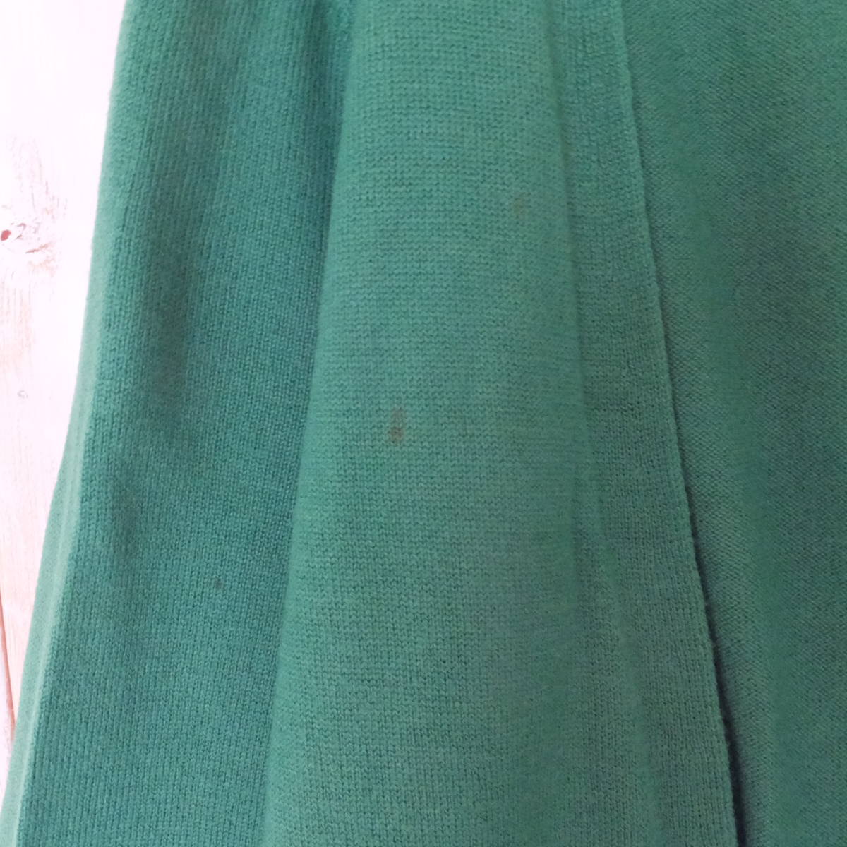 【Marani marani】意大利製造的綠色半長羊毛開衫 原文:【マラニmarani】緑色のセミロングウールカーディガン　イタリア製