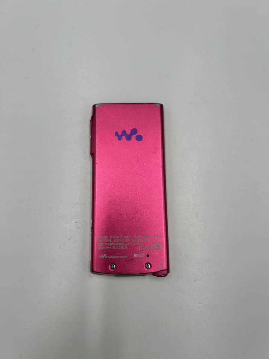 ☆# SONY ウォークマン 1ピンク NW-S645K Sシリーズ オーディオプレイヤー 14.4GB _画像3