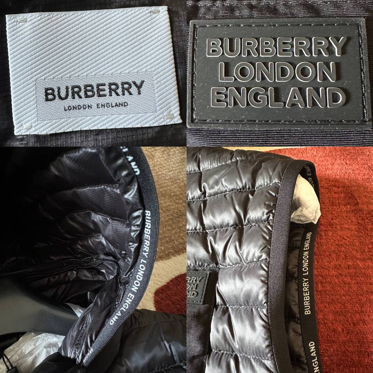 定価12 5万円 BURBERRY バーバリー ダウンベスト ロゴ LOXHILL 定価12 5万円 BURBERRY バーバリー ダウンベスト ロゴ LOXHILL