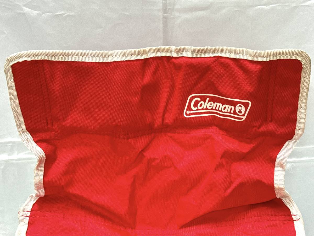 Coleman コールマン コンパクト クッションチェアⅡ レッド 170-7688_画像3