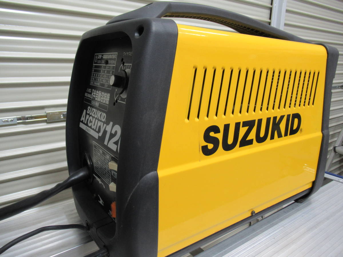 送料無料！！ 半自動溶接機 SUZUKID Arcury120 SAY-120 アーキュリー120  スズキッド スター電器 100V 溶接機 の画像6
