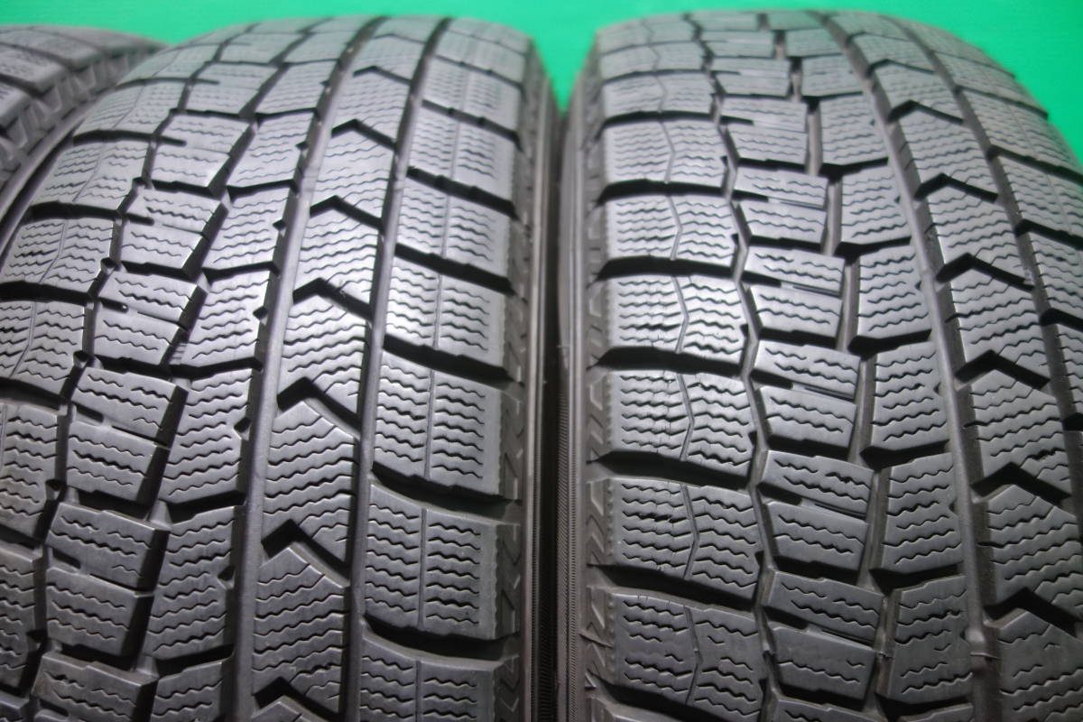 K2682-20 送料無料 185/60R15 スタッドレス 4本セット ダンロップ WINTER MAXX WM02 8分山 溝たっぷり トヨタ純正 ヤリス アクア ヴィッツ_画像10