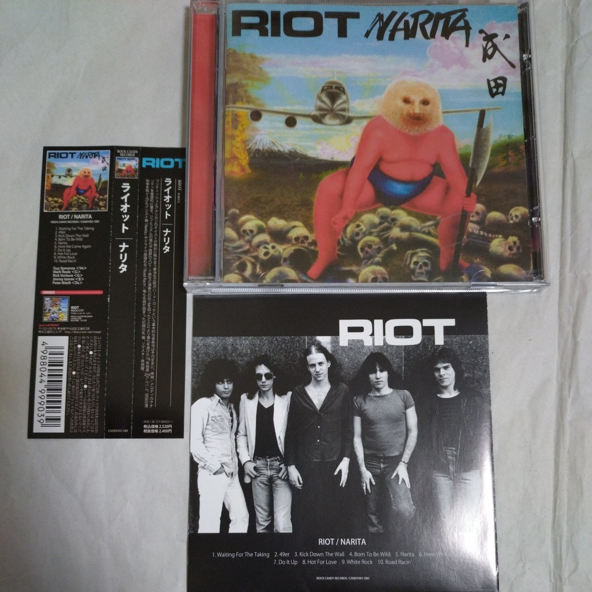 入手困難★DU盤★帯付★ライオット★ナリタ★RIOT★NARITA★CANDY001★輸入盤国内仕様 #ディスクユニオン_画像1