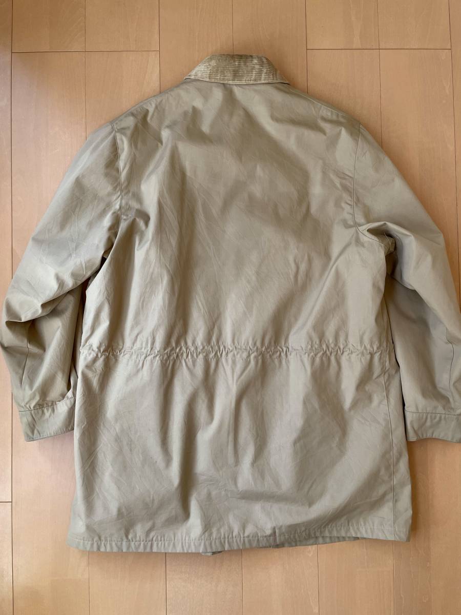 希少 USA製 L.L.BEAN Weekend Parka 美品 ストームコート ヴィンテージ 一枚袖 筆記体 Barbour エンデュランス Ventile 80s 40s ベンタイル_画像2