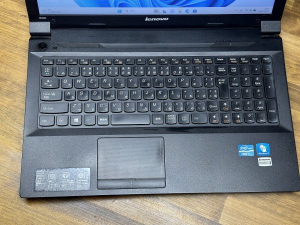 Lenovo ノートパソコン B590 Corei5-3230M メモリ8GB 高速SSD256GB DVD Webカメラ windows11 無線LAN_画像2