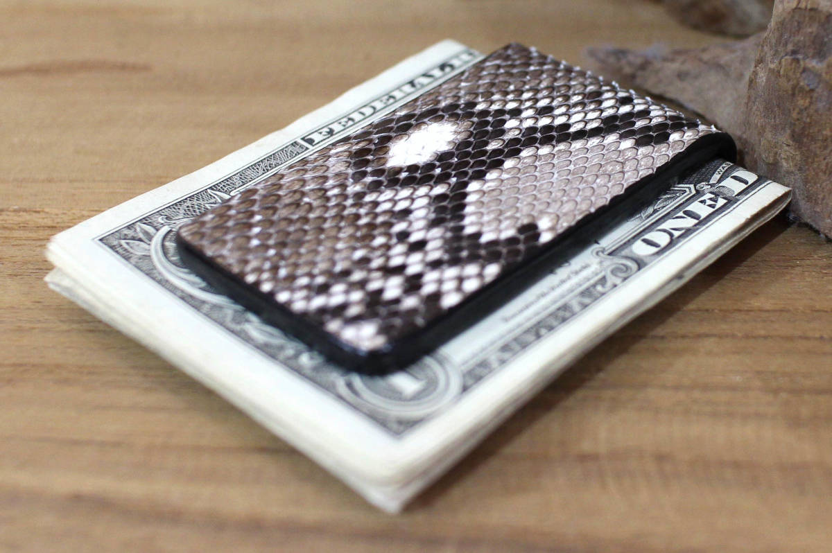  бриллиант питон Sune -k зажим для денег ( магнит тип )money clip