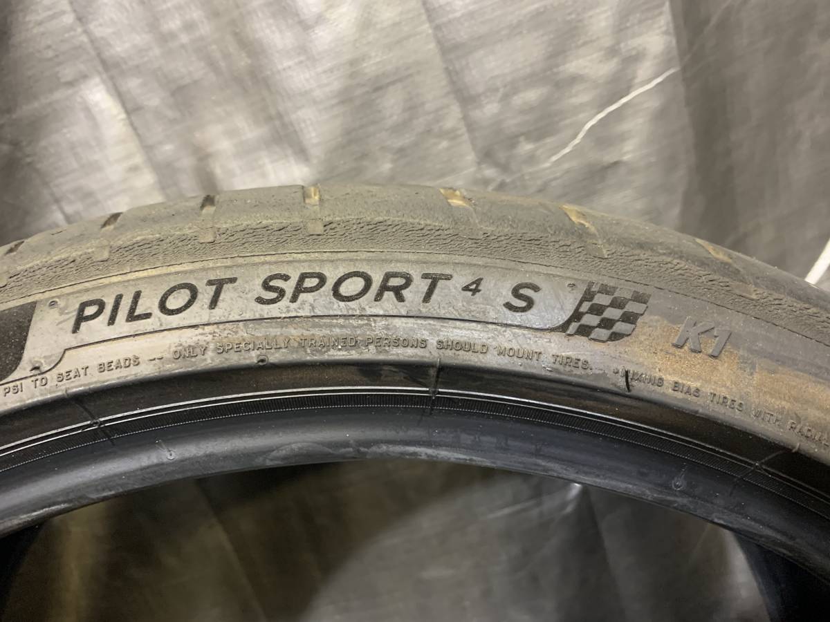 バリ溝 ミシュラン 245/35R20 Pilot SPORT4 S 2本セット 中古タイヤ 245/35-20 Eクラス S60 V60 911 など_画像8