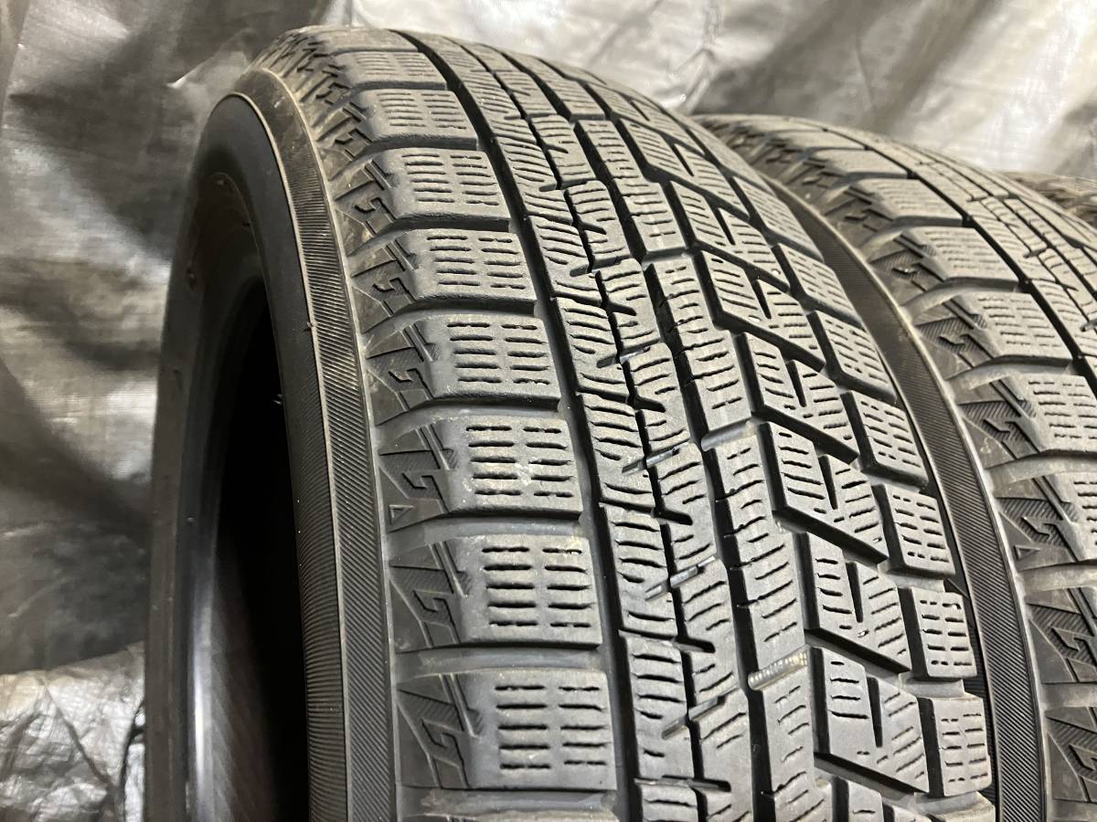 バリ溝 ヨコハマ 185/60R15 IG60 4本セット スタッドレス 中古 2021年製 185/60-15 フィルダー アクア ヤリス シエンタ _画像2