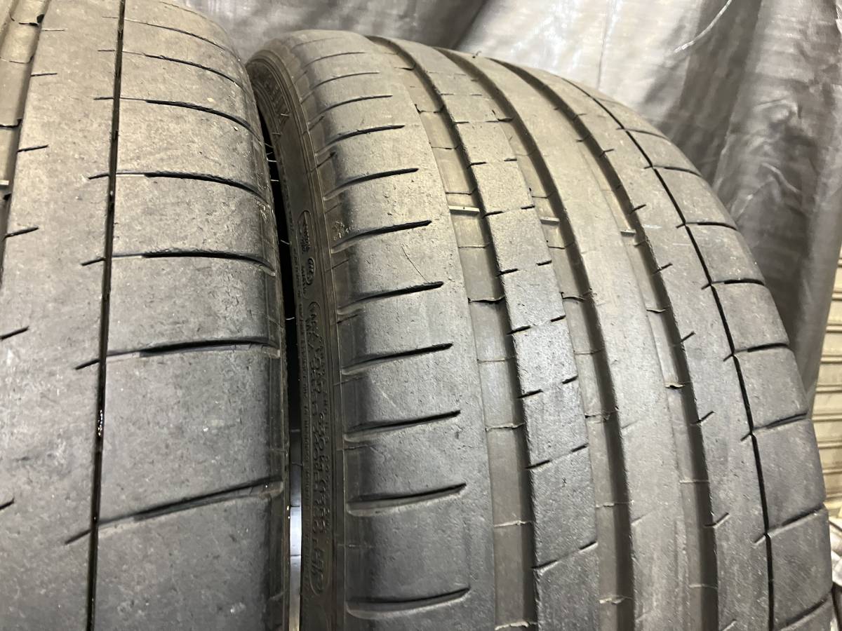 深溝 ミシュラン 235/35R20 Pilot Super Sport K1 2本セット 中古タイヤ 235/35-20 ケイマン ボクスター などに_画像4