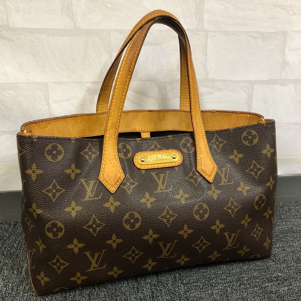 即決 LOUIS VUITTON ルイヴィトン ウィルシャーPM モノグラム