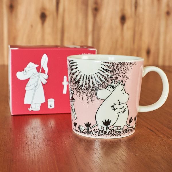 [送料無料][75064]ARABIA ムーミンマグ ラブ アラビア MOOMIN マグカップ コップ 北欧デザイン ギフト プレゼント フィンランド_画像1