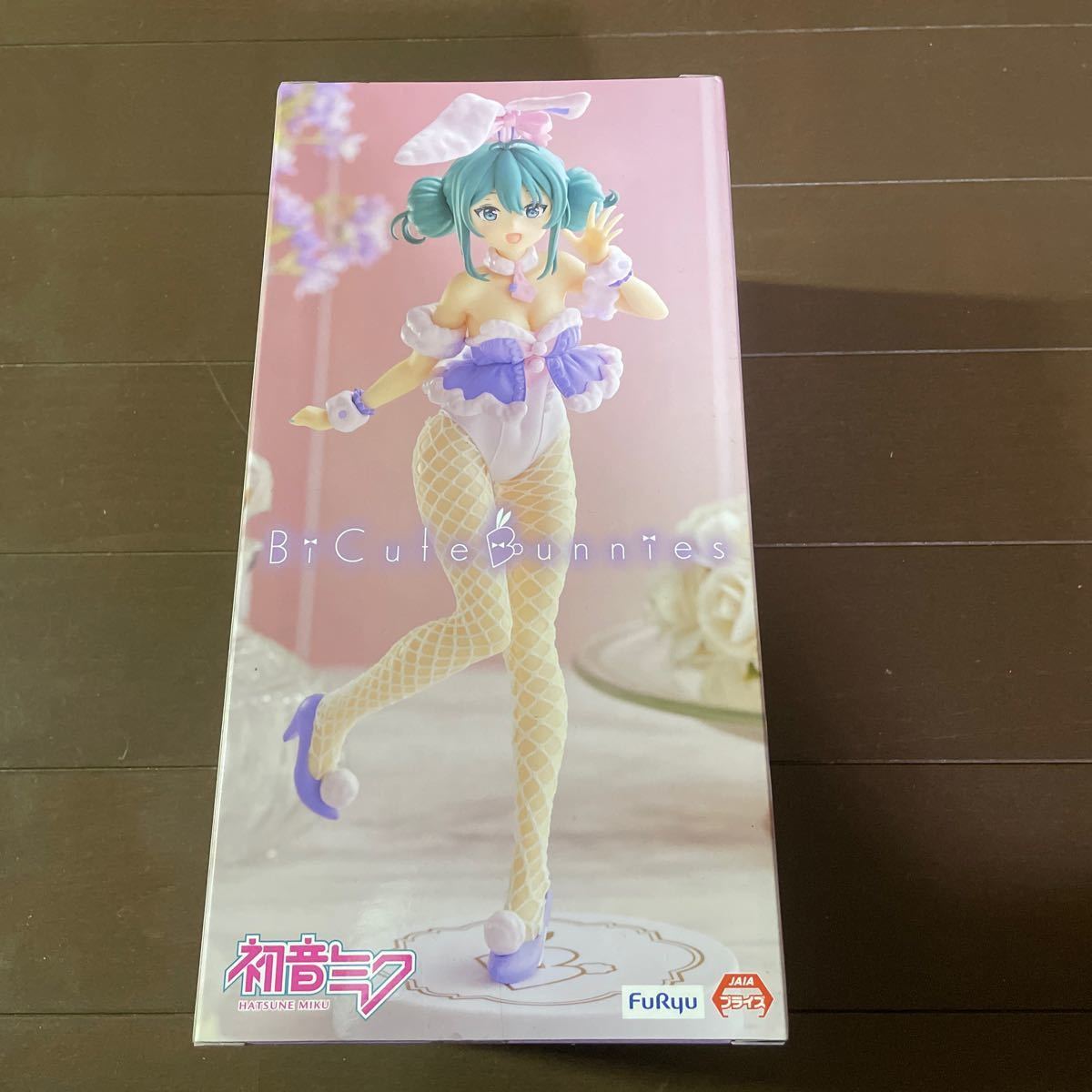 初音ミク BiCute Bunnies Figure 白うさぎ ラベンダーver. プライズ　フィギュア　バニー　新品未開封_画像3