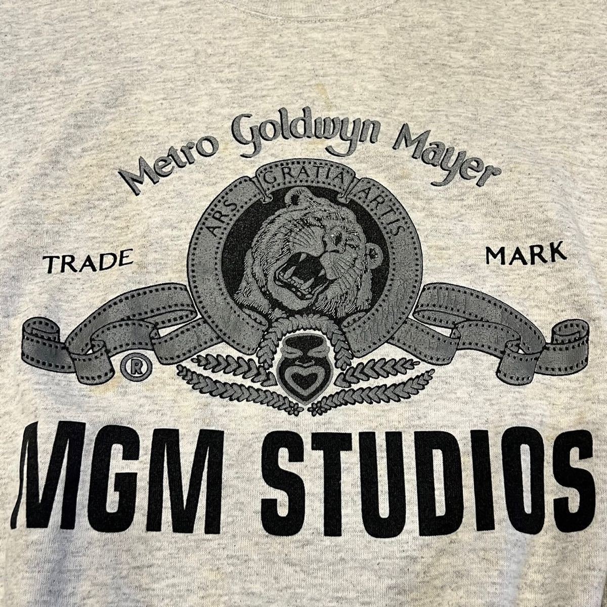 【即決】ヴィンテージ 80-90年代 METRO GOLDWYN MAYER トレーナー スウェット メトロ ゴールドウィン メイヤー USA製 MGM 映画 シネマ_画像7