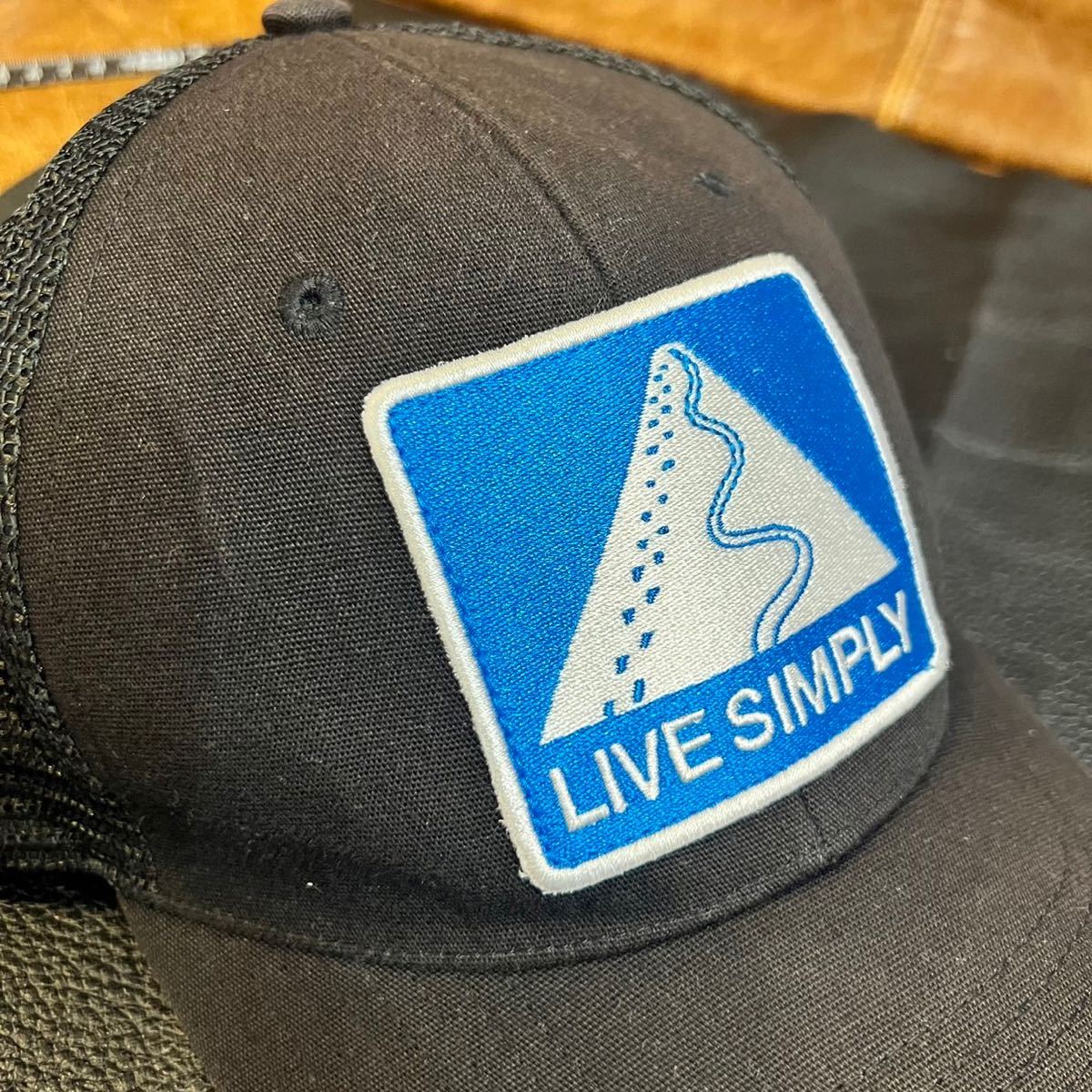 【即決】超激レア patagonia パタゴニア LIVE SIMPLY リブシンプリー ロード トラッカーキャップ メッシュキャップ ヴィンテージ アメカジ_画像4