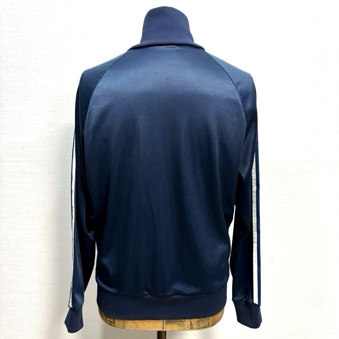 希少 M 良品 USA製 80s 紺 ネイビー adidas アディダス ジャージ 希少 M 良品 USA製 80s 紺 ネイビー adidas アディダス ジャージ