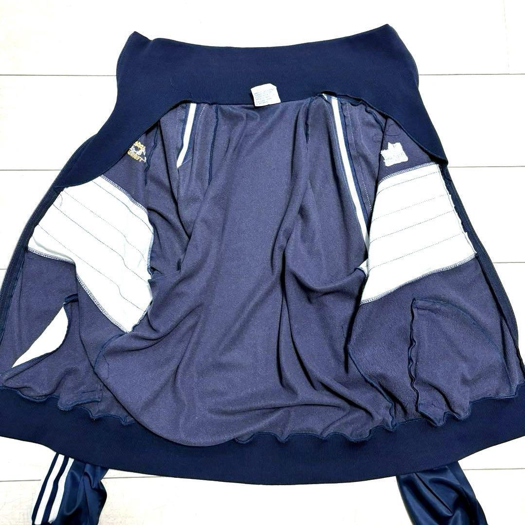 希少 M 良品 USA製 80s 紺 ネイビー adidas アディダス ジャージ 希少 M 良品 USA製 80s 紺 ネイビー adidas アディダス ジャージ