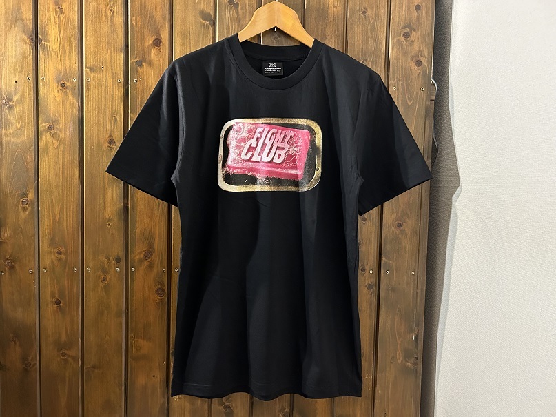 新品●ファイトクラブ　プリントTシャツ［L］●エドワードノートン/ブラッドピット/チャック・パラニューク/小説/映画/FIGHT CLUB_画像1