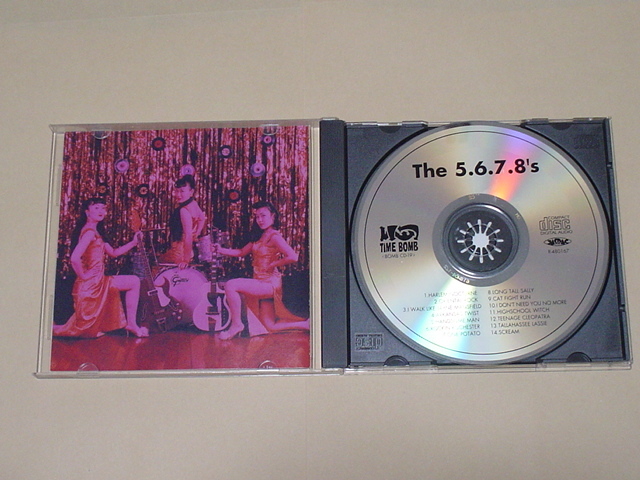 GARAGE PUNK：THE 5.6.7.8'S / THE 5.6.7.8'S（ギターウルフ,JACKIE & THE CEDRICS,MAD3,TEENGENERATE,THE CRAMPS,THE A-BONES)の画像3