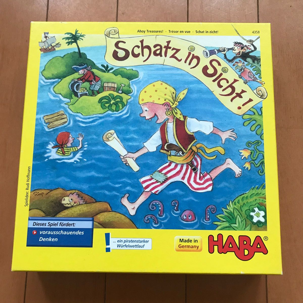 お宝はまぢか Schatz in Sicht ボードゲーム 日本語説明書付き お宝はまぢか Schatz in Sicht ボードゲーム 日本語説明書付き